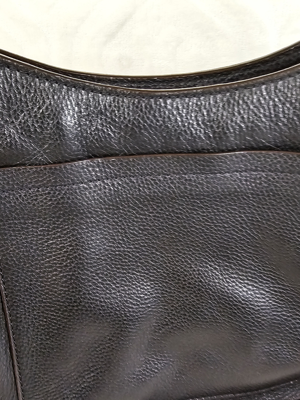 Jjill Black Leather Crossbody Messenger Bag - Picture 6 of 9